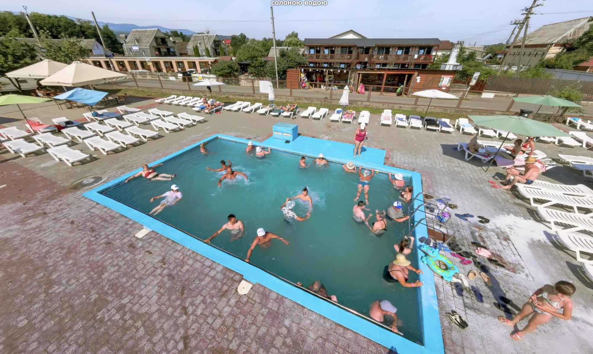 Palsir Hotel Solotvyno Bagian luar foto